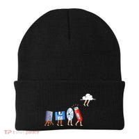 Funny Geek Programmer Nerd Developer Computer Engineering Beanie thumb 0