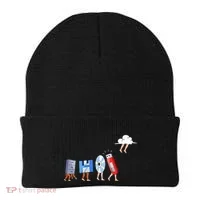 Funny Geek Programmer Nerd Developer Computer Engineering Beanie thumb 0