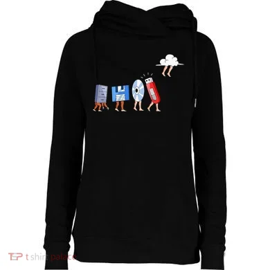 Funny Geek Programmer Nerd Developer Computer Engineering Womens Funnel Neck Pullover Hood