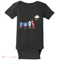Funny Geek Programmer Nerd Developer Computer Engineering Baby Bodysuit thumb 0