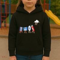 Funny Geek Programmer Nerd Developer Computer Engineering Kids Hoodie thumb 3