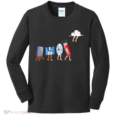 Funny Geek Programmer Nerd Developer Computer Engineering Kids Long Sleeve Shirt