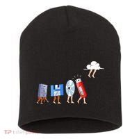 Funny Geek Programmer Nerd Developer Computer Engineering Short Acrylic Beanie thumb 0