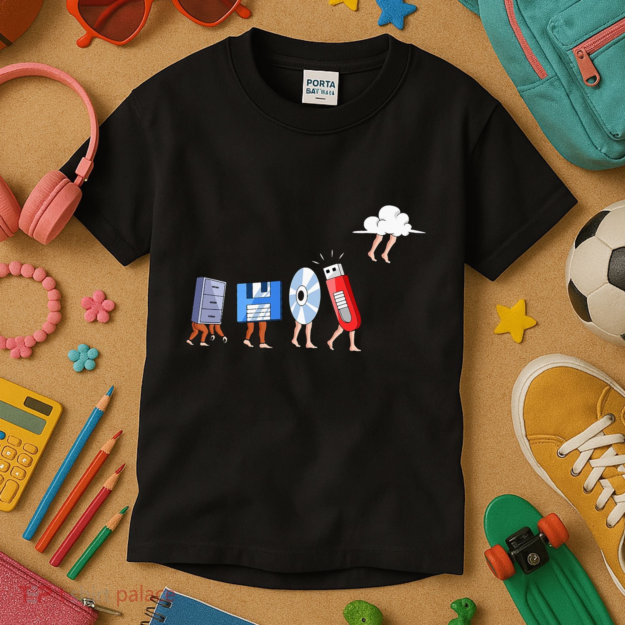 Funny Geek Programmer Nerd Developer Computer Engineering Kids T-Shirt