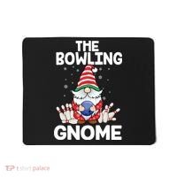 Funny Gnome Pajamas Bowling Gnome Xmas Cute Christmas Gnome Mousepad thumb 0