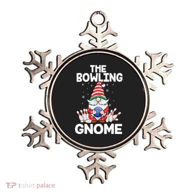 Funny Gnome Pajamas Bowling Gnome Xmas Cute Christmas Gnome Ornament
