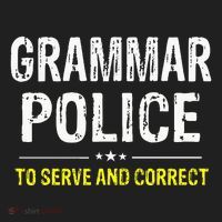 funny Grammar Police Costume Idea Women's Sweatshirt thumb 2