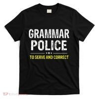 funny Grammar Police Costume Idea T-Shirt thumb 0