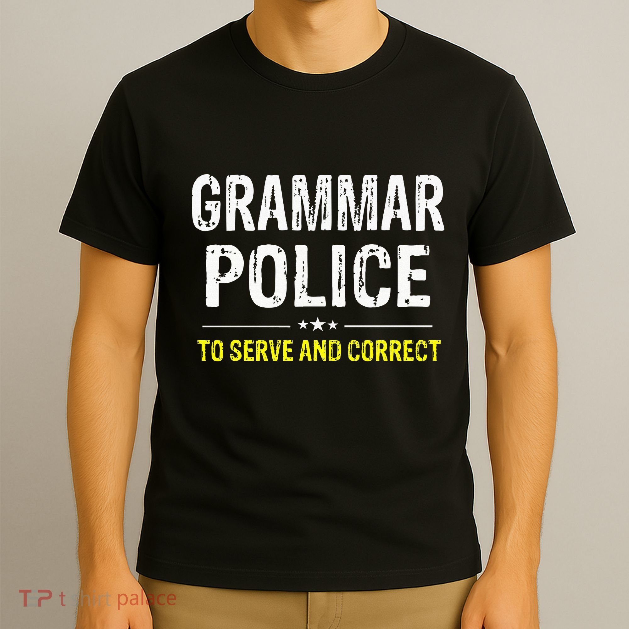 funny Grammar Police Costume Idea T-Shirt