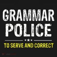 funny Grammar Police Costume Idea Women's Hoodie thumb 2