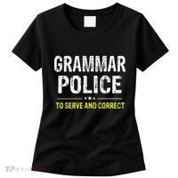 funny Grammar Police Costume Idea Women's T-Shirt thumb 0