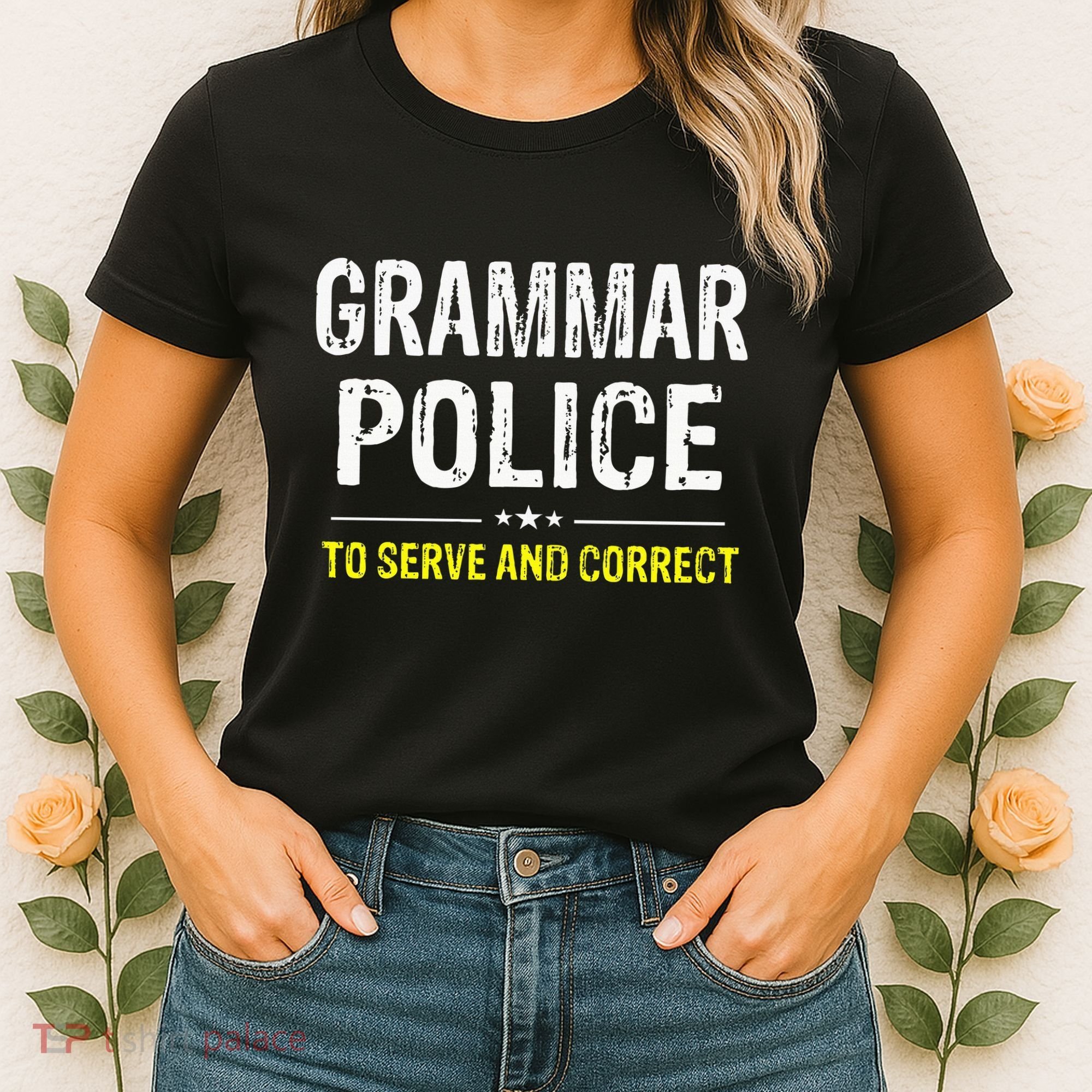 funny Grammar Police Costume Idea Women's T-Shirt