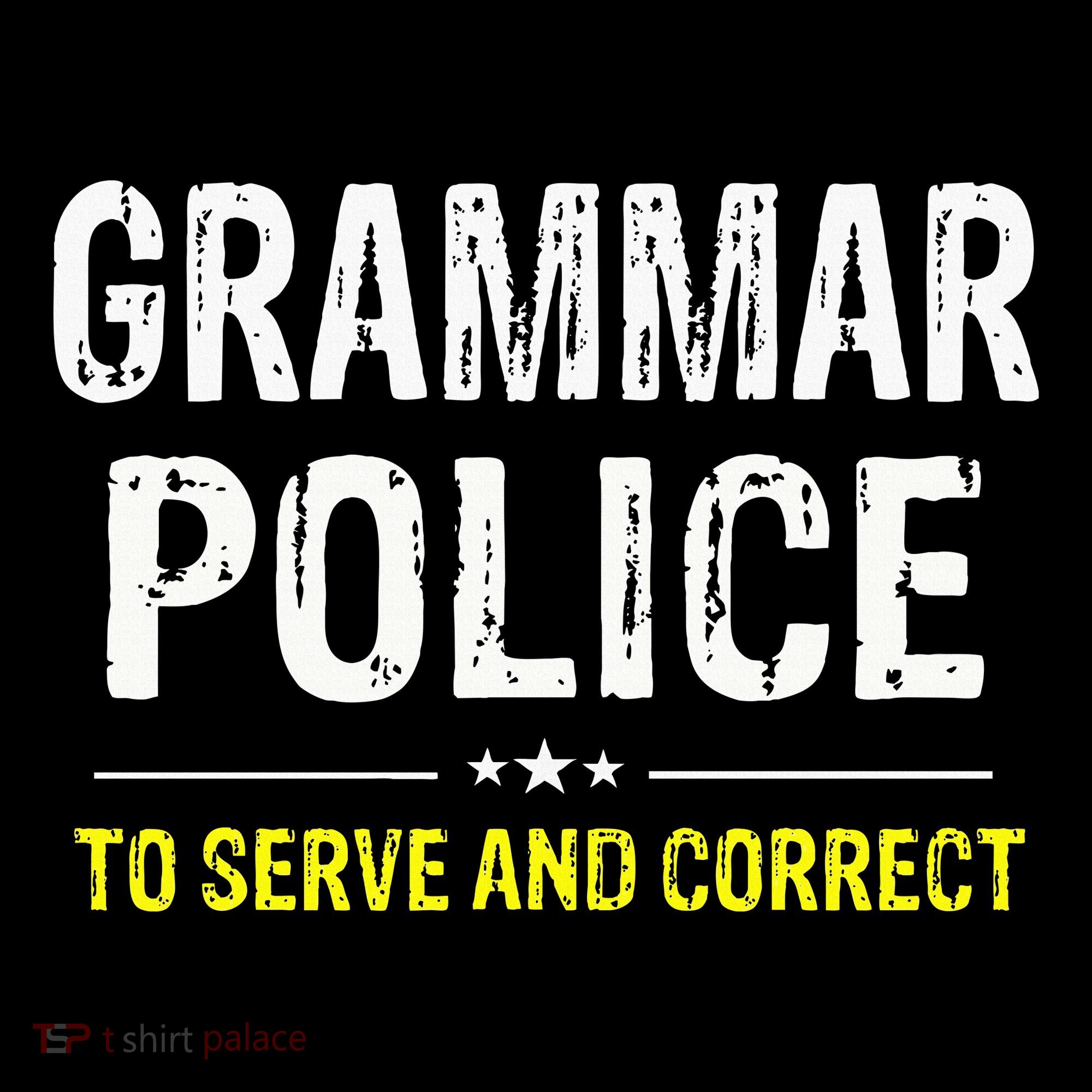 funny Grammar Police Costume Idea Women's T-Shirt