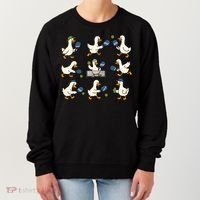 Funny Goose Pickleball Cute Gift Women's Sweatshirt thumb 0