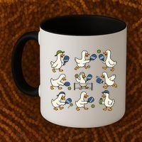 Funny Goose Pickleball Cute Gift Coffee Mug thumb 2