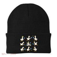 Funny Goose Pickleball Cute Gift Beanie thumb 0