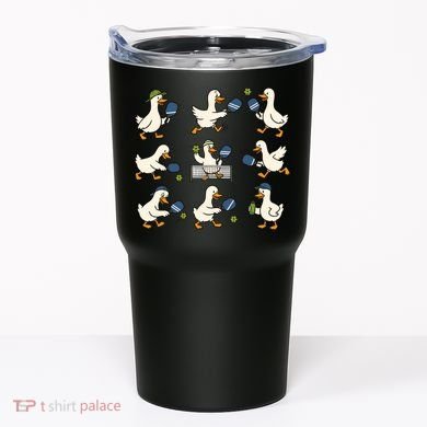 Funny Goose Pickleball Cute Gift Tumbler
