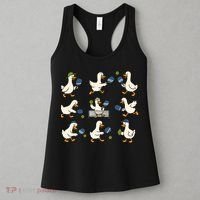 Funny Goose Pickleball Cute Gift Women's Tank Top thumb 3