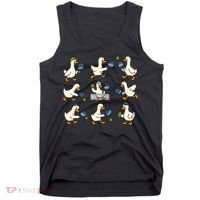 Funny Goose Pickleball Cute Gift Tank Top thumb 0
