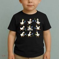 Funny Goose Pickleball Cute Gift Toddler T-Shirt thumb 2