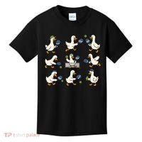 Funny Goose Pickleball Cute Gift Kids T-Shirt thumb 0
