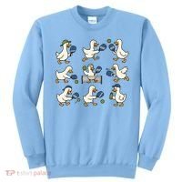 Funny Goose Pickleball Cute Gift Sweatshirt thumb 0