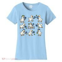 Funny Goose Pickleball Cute Gift Women's T-Shirt thumb 0
