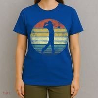 Funny Golf Player Gift Funny Golfer Retro Vintage Style Coach Gift T-Shirt thumb 4