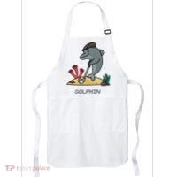 Funny Golphin Quote Golf Cool Dolphin Apron thumb 0