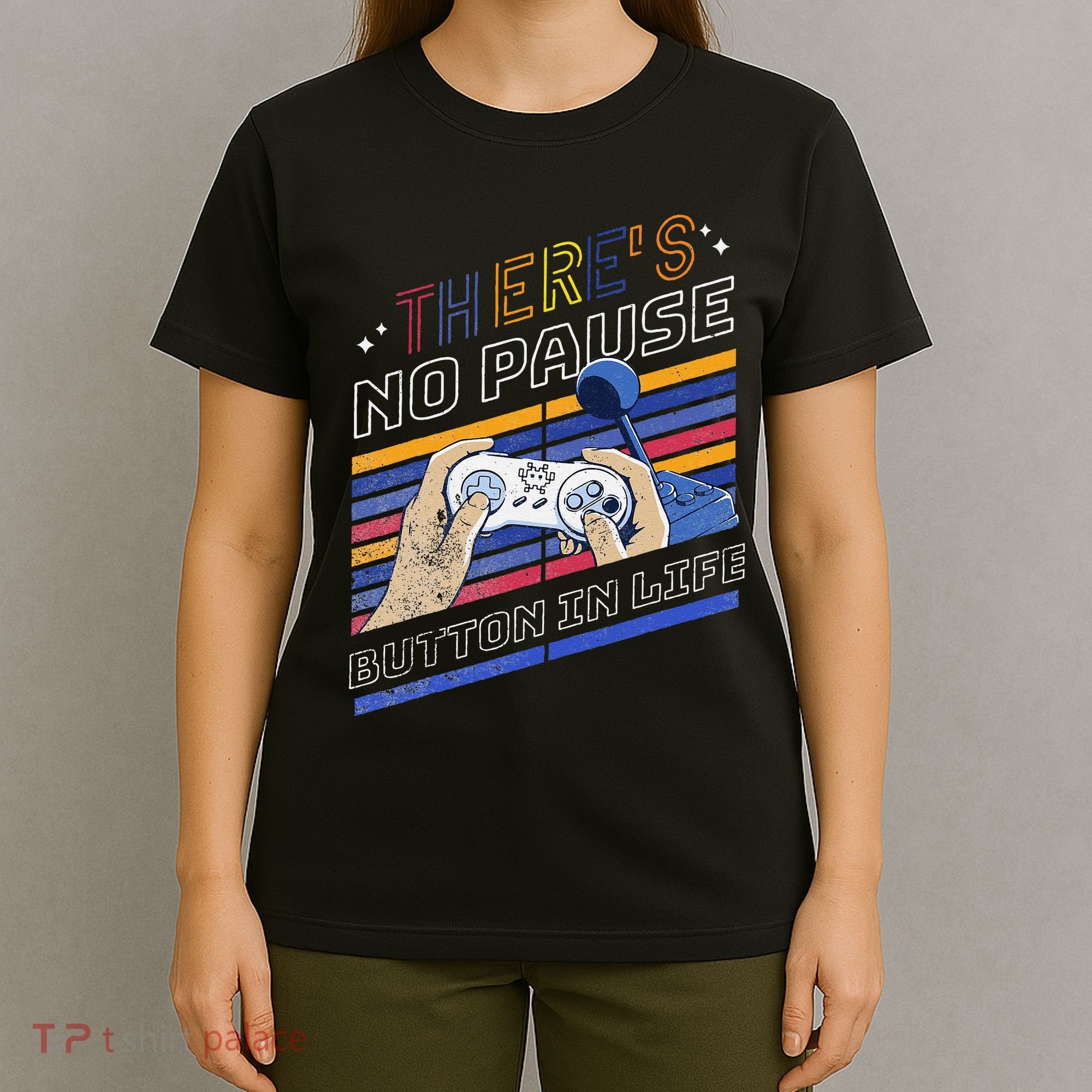 Funny Gamer Quote Motivational Retro Video Gaming Classic T-Shirt
