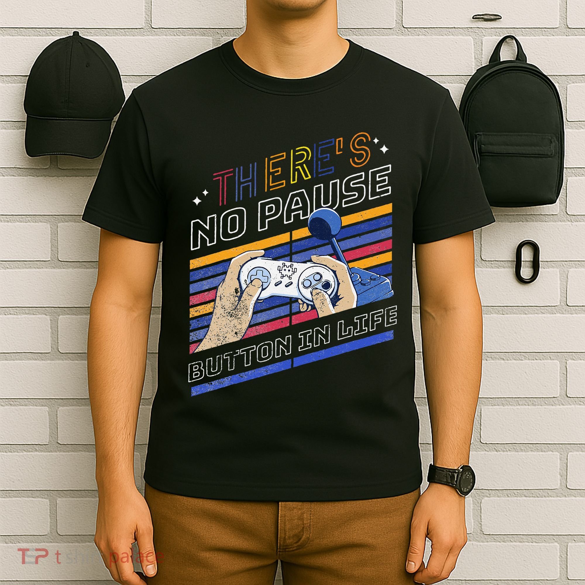 Funny Gamer Quote Motivational Retro Video Gaming Classic T-Shirt