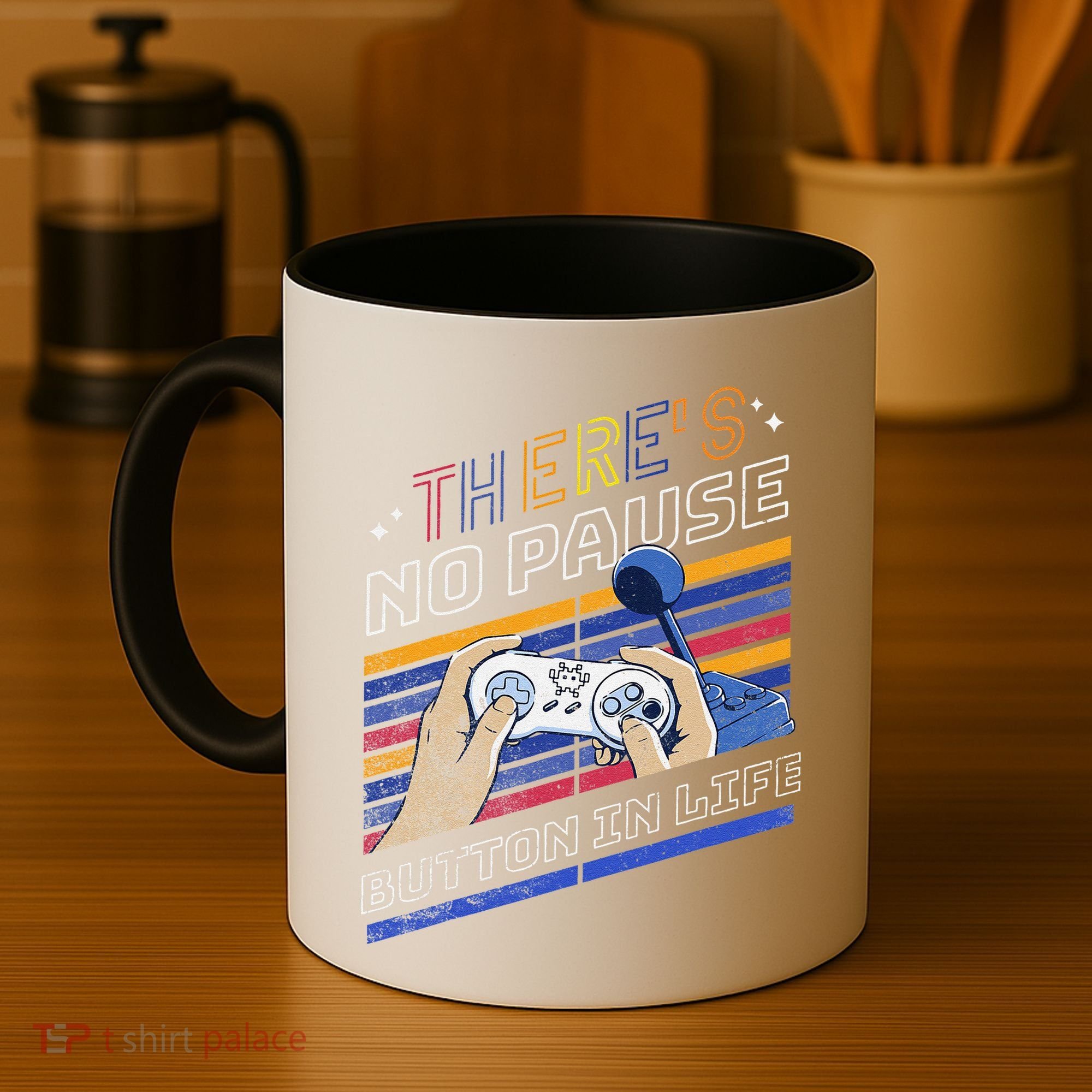 Funny Gamer Quote Motivational Retro Video Gaming Classic Coffee Mug