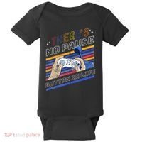 Funny Gamer Quote Motivational Retro Video Gaming Classic Baby Bodysuit thumb 0