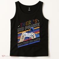 Funny Gamer Quote Motivational Retro Video Gaming Classic Tank Top thumb 2