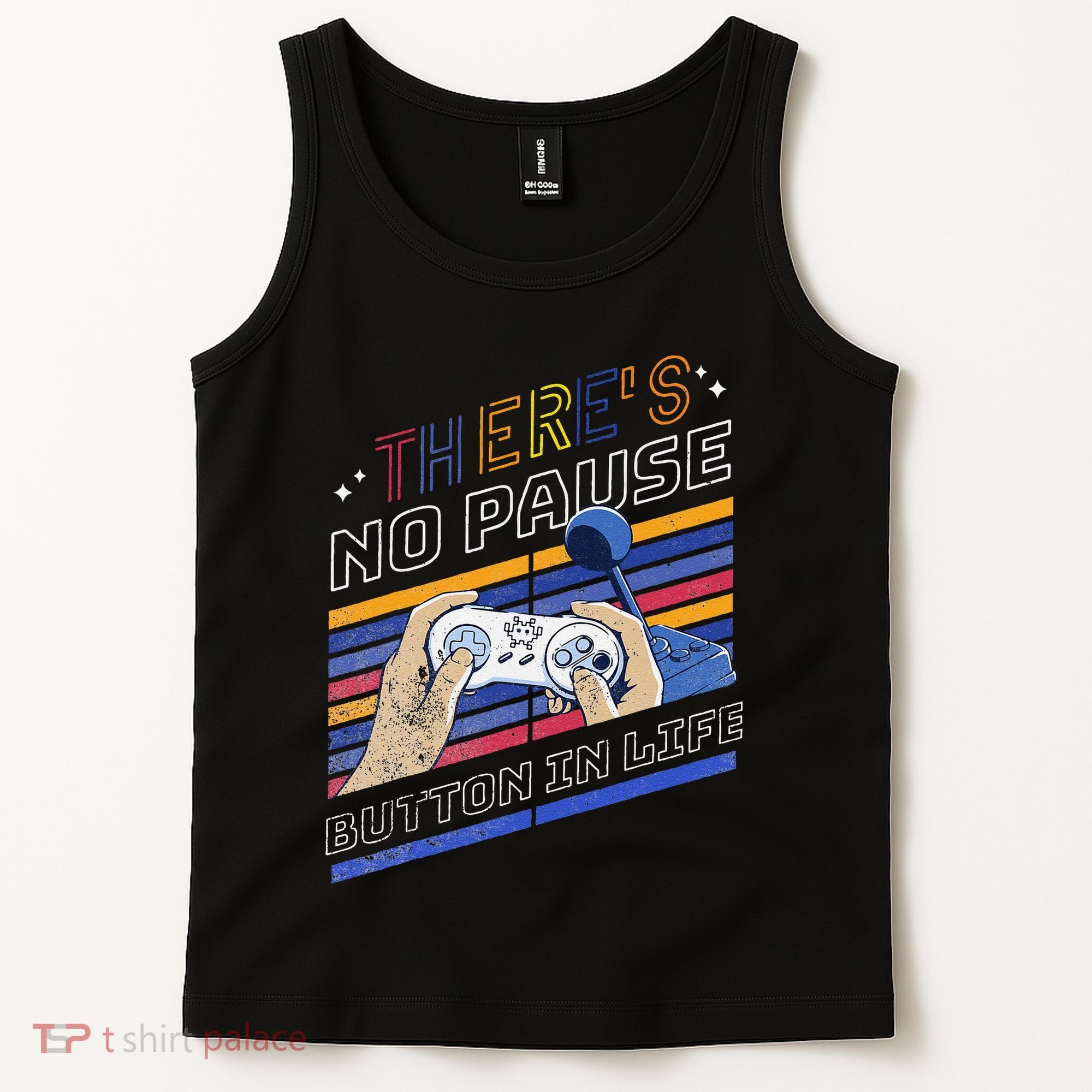 Funny Gamer Quote Motivational Retro Video Gaming Classic Tank Top