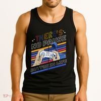 Funny Gamer Quote Motivational Retro Video Gaming Classic Tank Top thumb 3