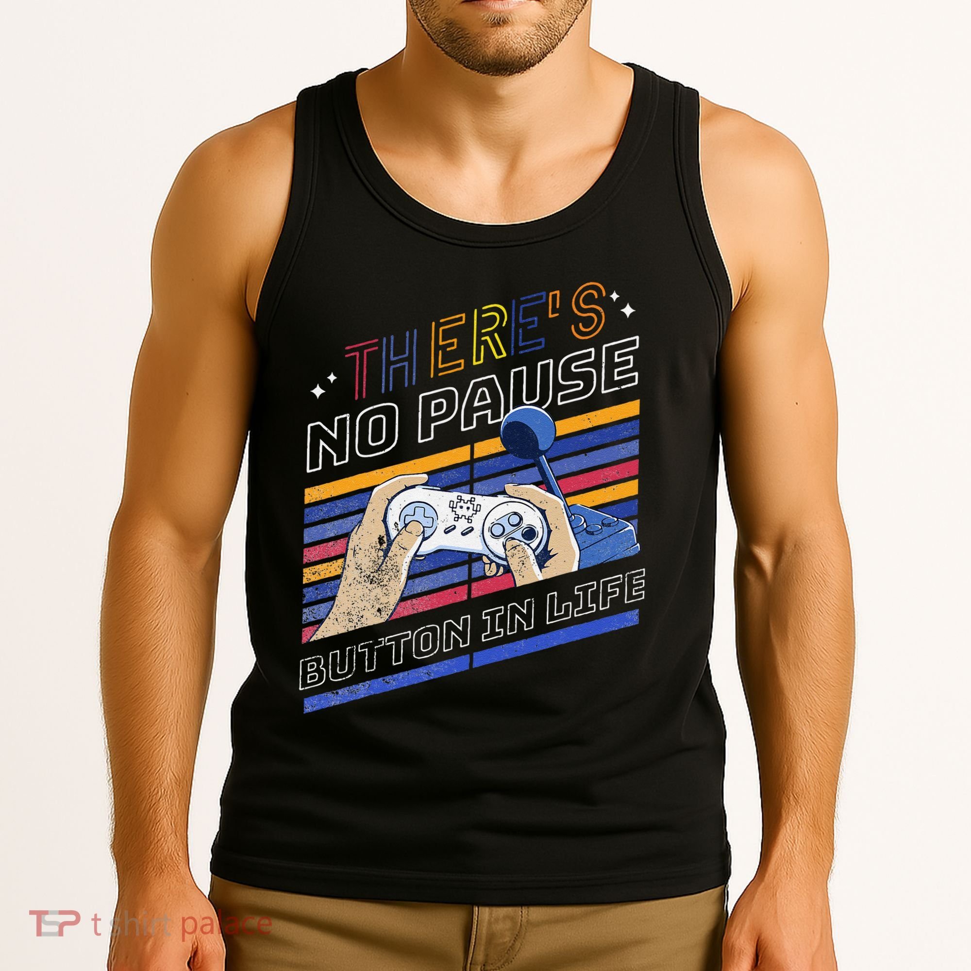 Funny Gamer Quote Motivational Retro Video Gaming Classic Tank Top
