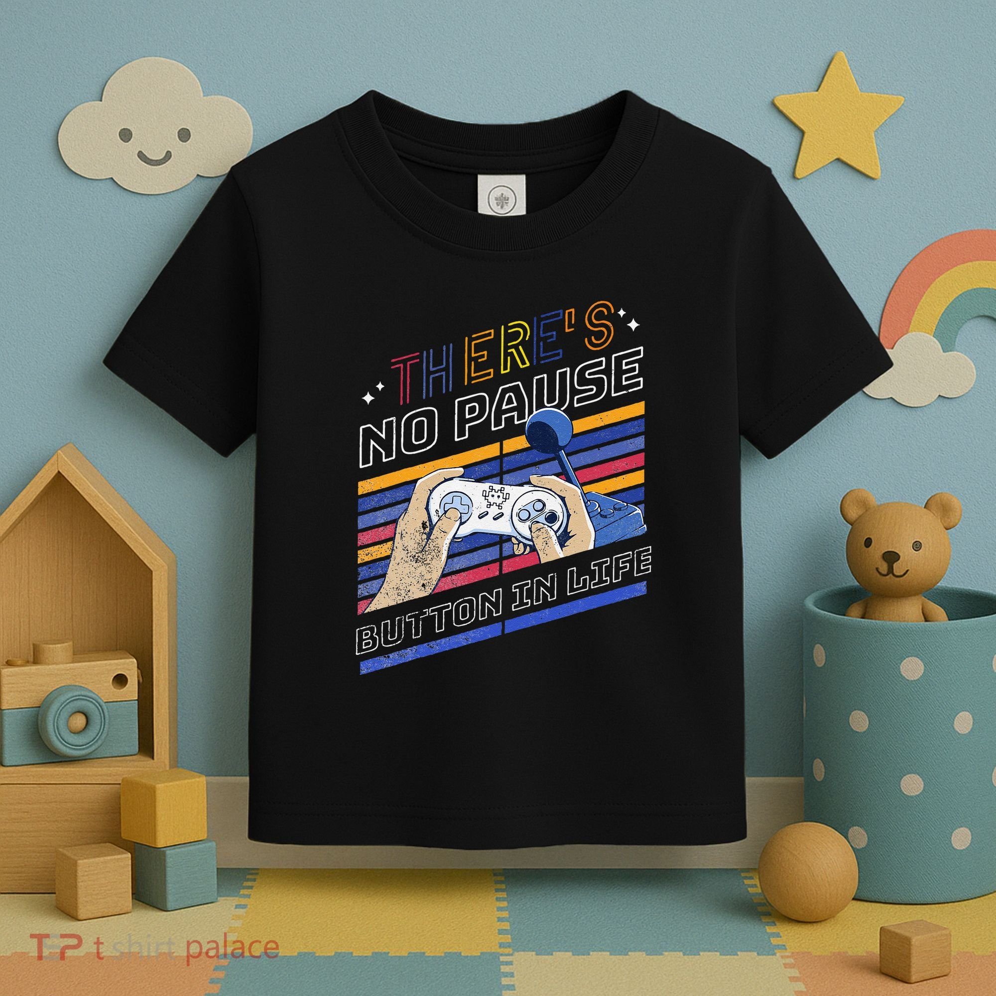 Funny Gamer Quote Motivational Retro Video Gaming Classic Toddler T-Shirt