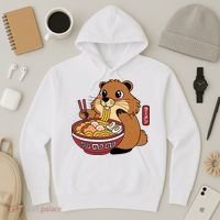 Funny Groundhog Ramen Noodles Hoodie thumb 3