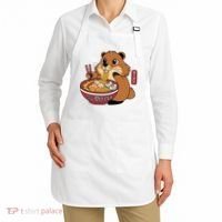 Funny Groundhog Ramen Noodles Apron thumb 2