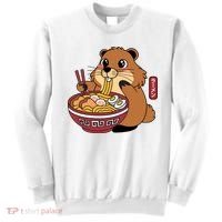 Funny Groundhog Ramen Noodles Sweatshirt thumb 0