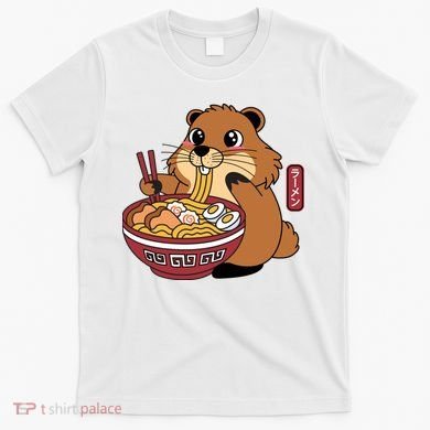Funny Groundhog Ramen Noodles T-Shirt