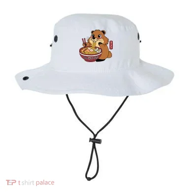 Funny Groundhog Ramen Noodles Bucket Hat