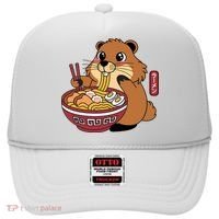 Funny Groundhog Ramen Noodles Hat thumb 0