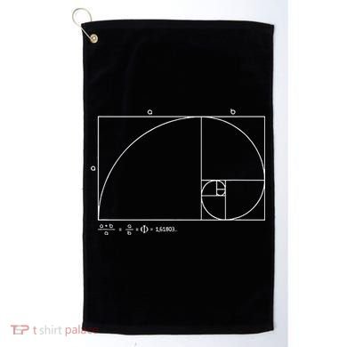 Fibonacci Golden Ratio Golf Towel