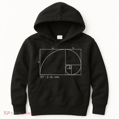 Fibonacci Golden Ratio Kids Hoodie