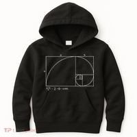 Fibonacci Golden Ratio Kids Hoodie thumb 0