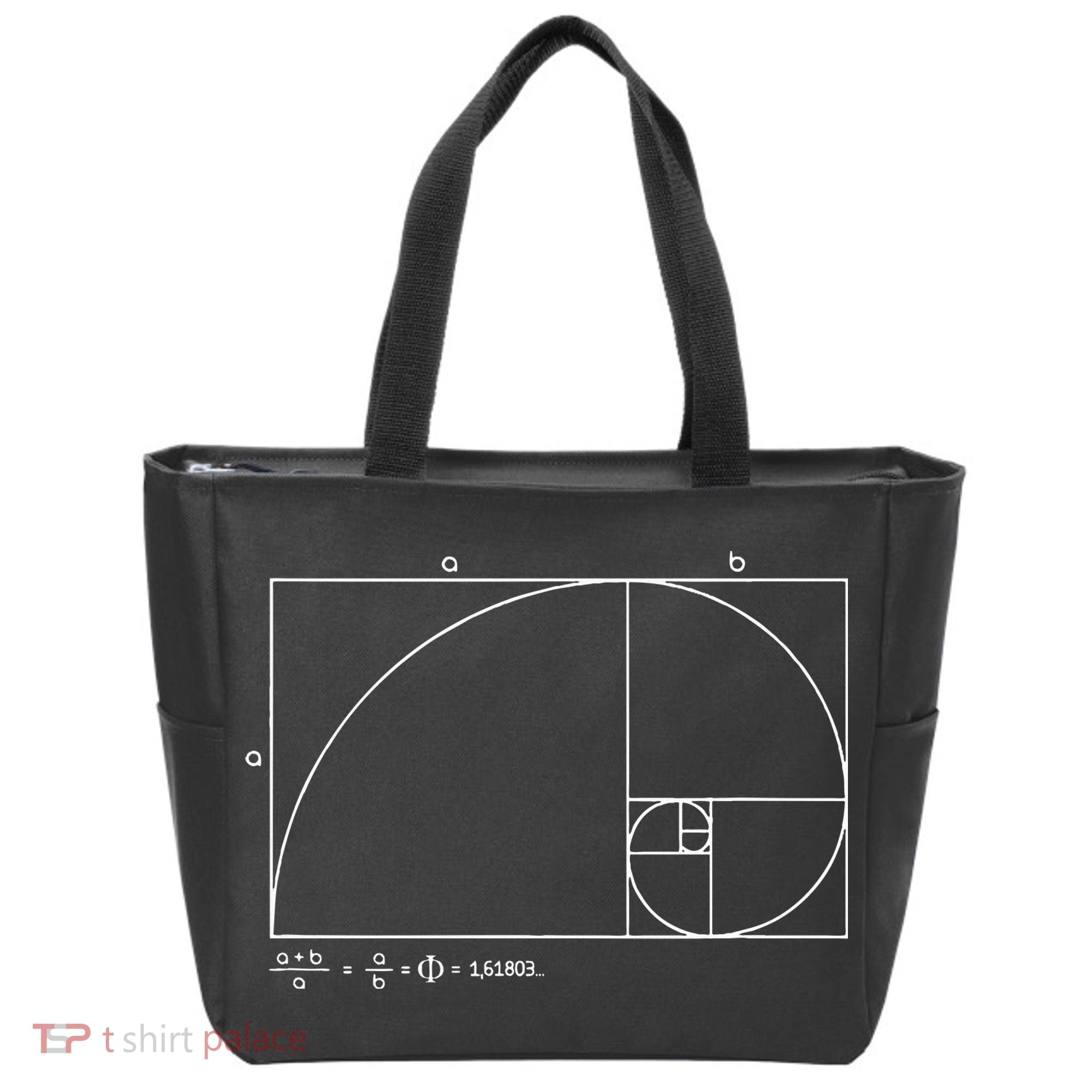 Fibonacci Golden Ratio Tote Bag