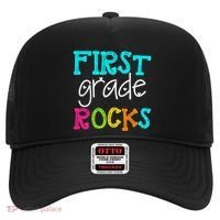 First Grade Rocks Cool Gift Team 1St Grade Teacher Funny Gift Hat thumb 0