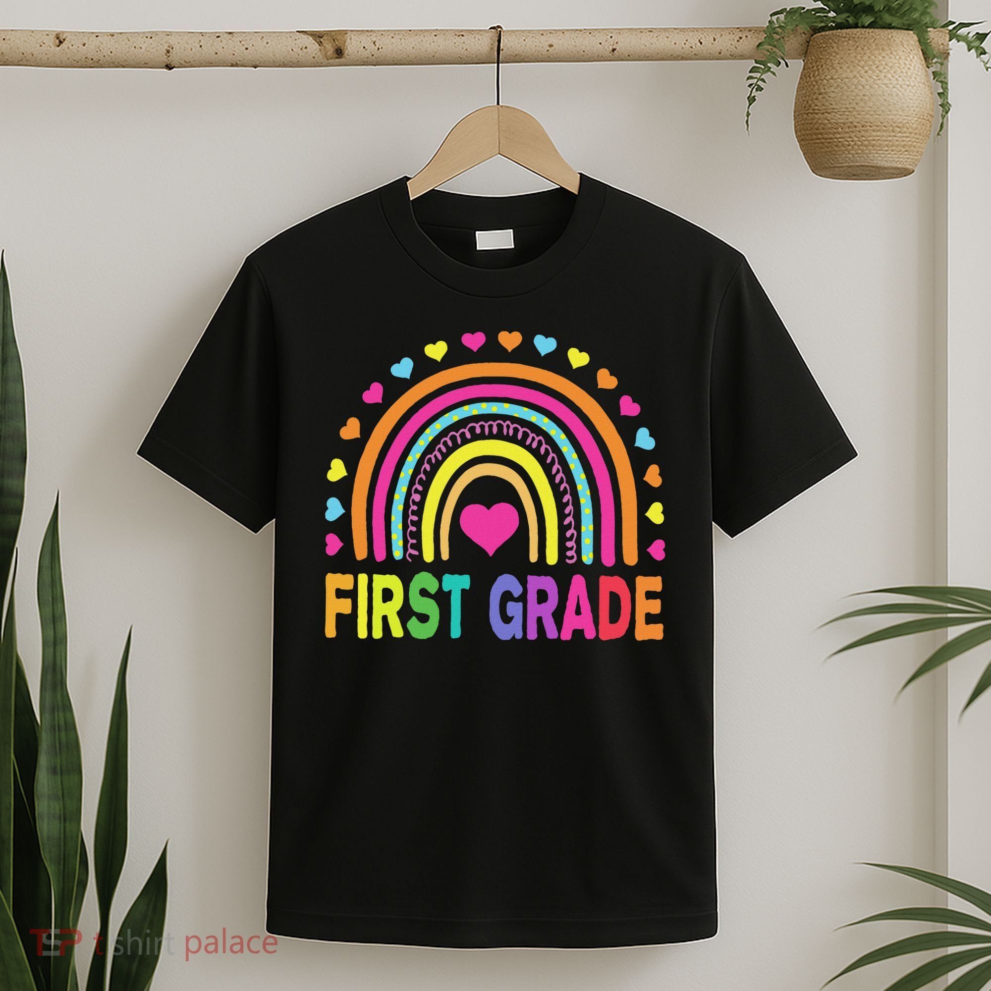 First Grade Rainbow Teacher Team 1st Grade Squad T-Shirt